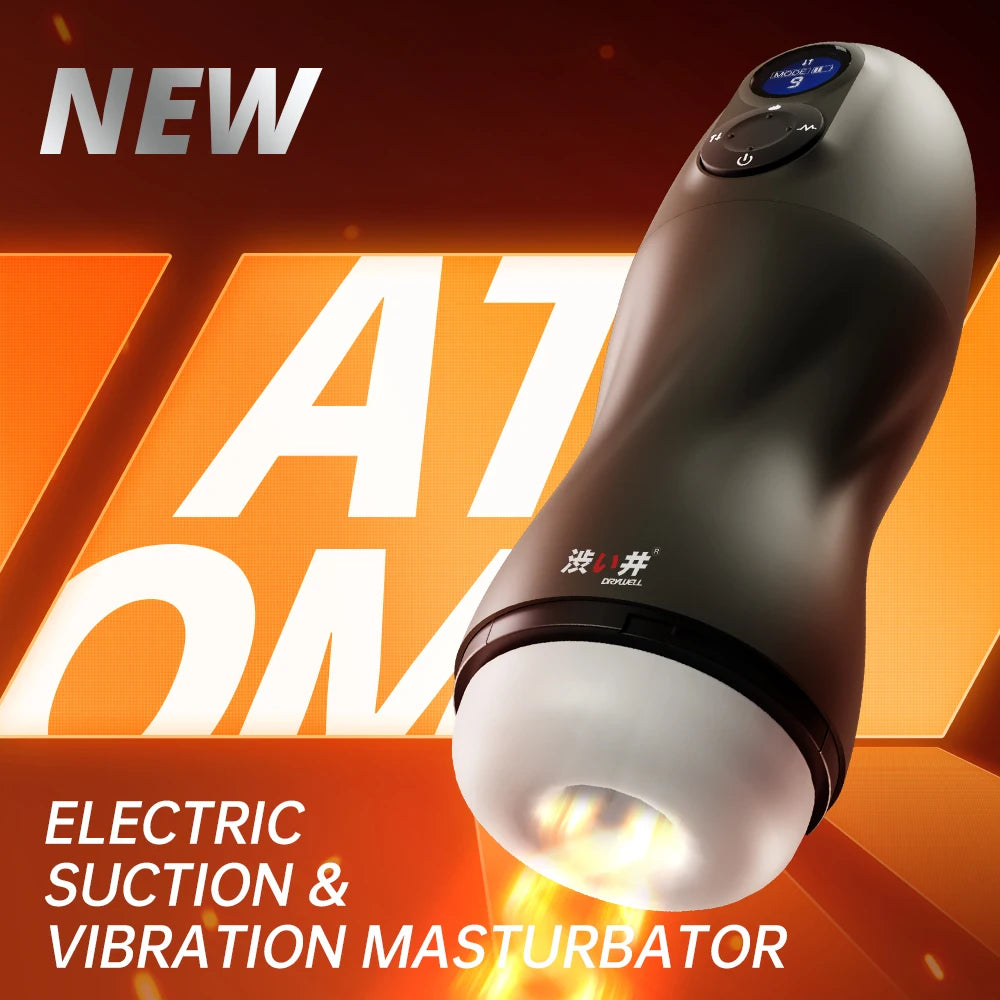 Smart Sex Robot for Men Vacuum Oral Sex Sucking Automatic Male Masturbator
