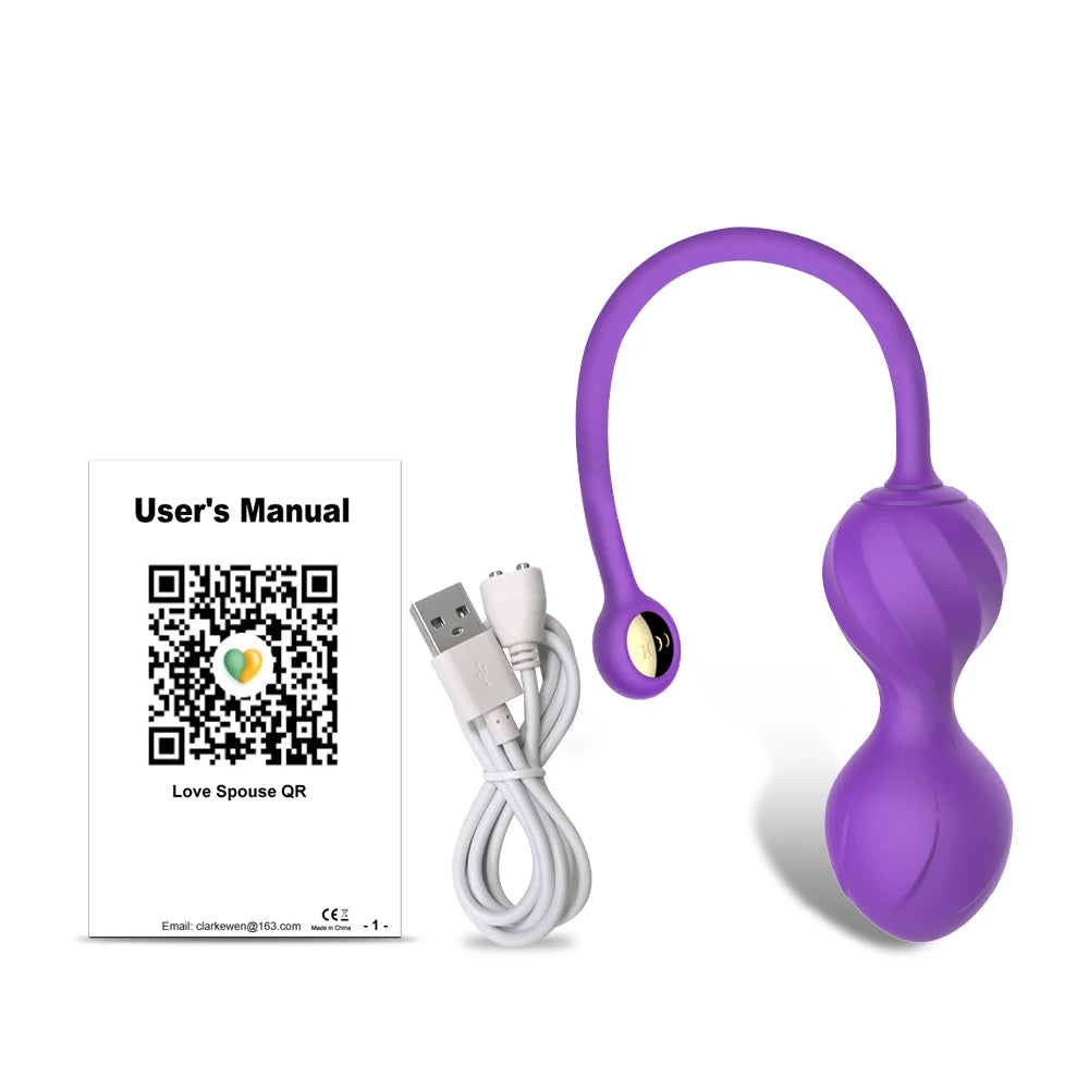 Wireless App Vagina Balls Vibrator for Women Tighten Vagina Muscle Trainer
