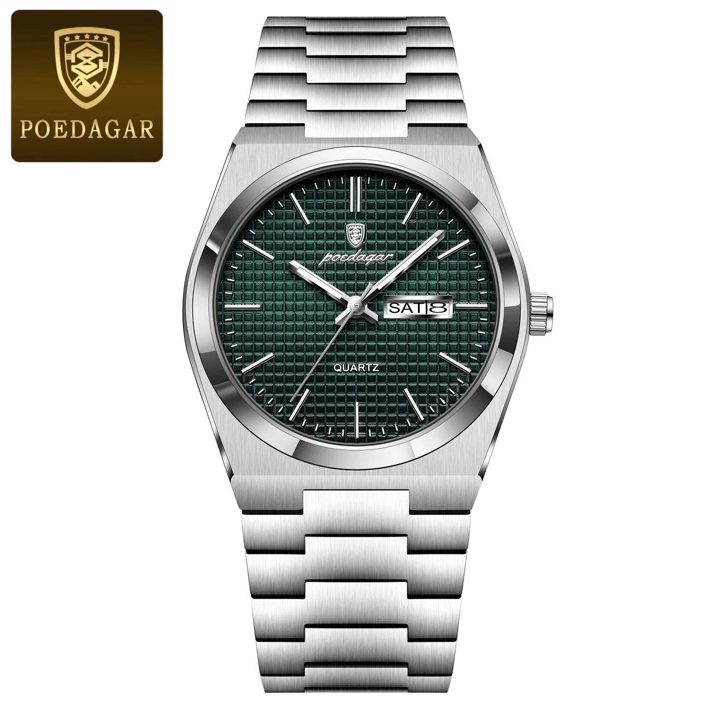 POEDAGAR Luxury Sport Man Watch Military Waterproof Luminous Date Week Men Watch