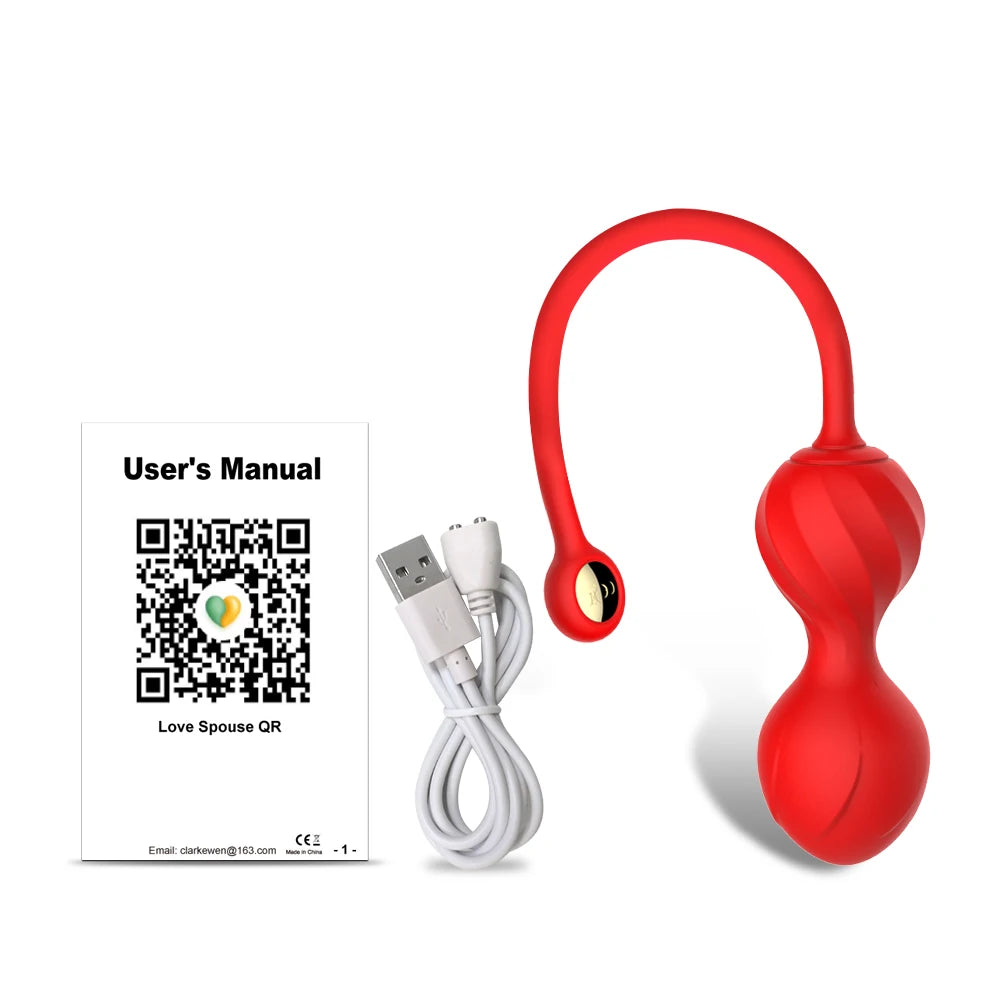 Wireless App Vagina Balls Vibrator for Women Tighten Vagina Muscle Trainer