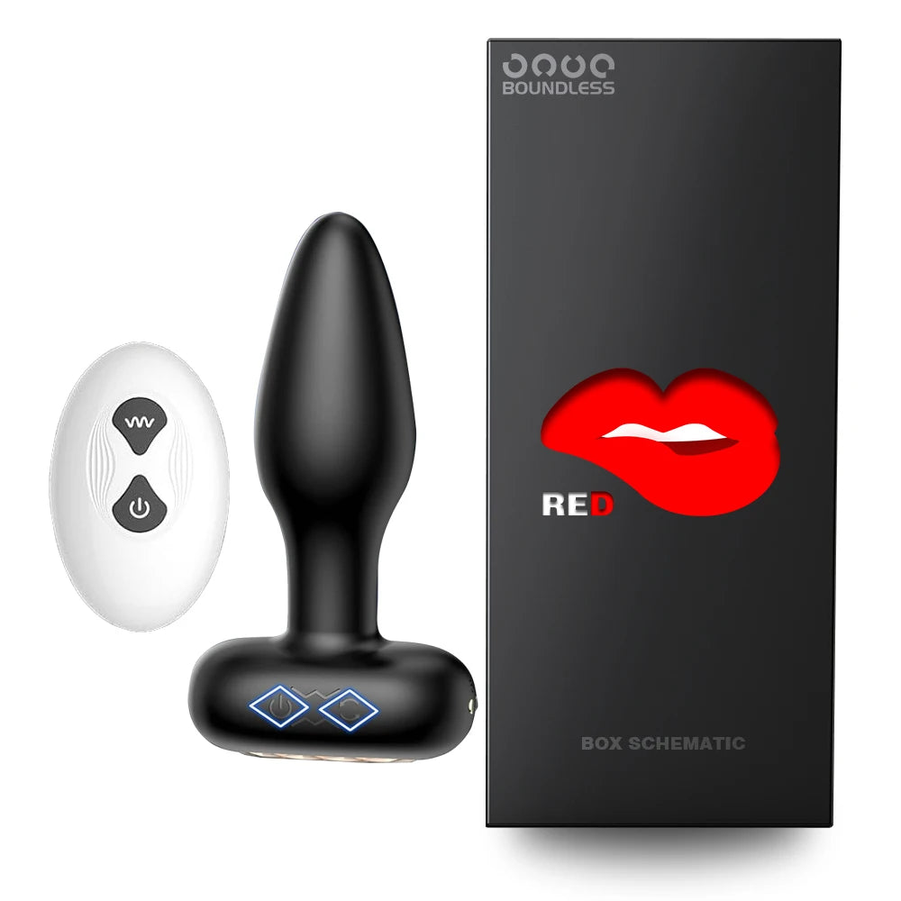 Female wireless Remote Vibrating Butt Plug Anal Vibrator Sex Toys for Women Ass