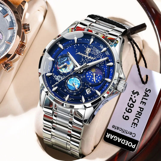 Casual Man Wristwatch Luxury Waterproof Luminous Date Men Watch