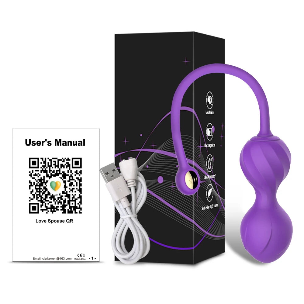 Wireless App Vagina Balls Vibrator for Women Tighten Vagina Muscle Trainer