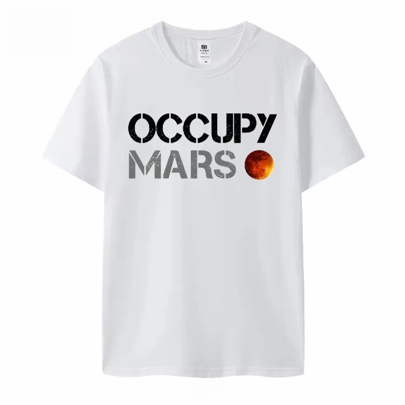 Musk T-shirt - SPACE X Short Sleeve Top Men - Space Exploration - Mars Rocket - Starship - Short Sleeve Launch Powerful Engine