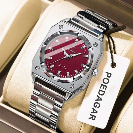 Luxury Casual Ladies Wristwatch Waterproof Stainless Steel Luminous Woman Watch