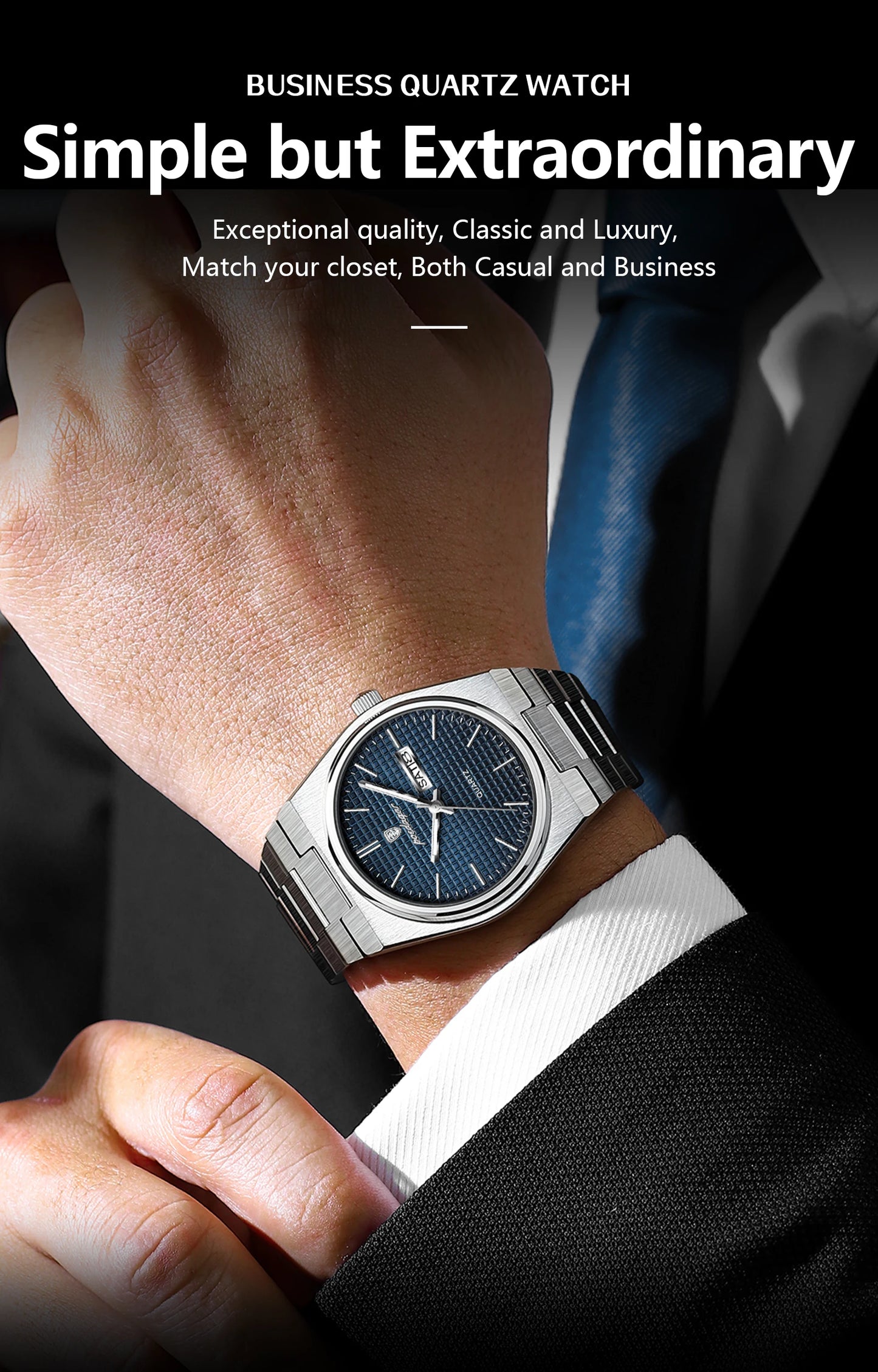 POEDAGAR Luxury Sport Man Watch Military Waterproof Luminous Date Week Men Watch