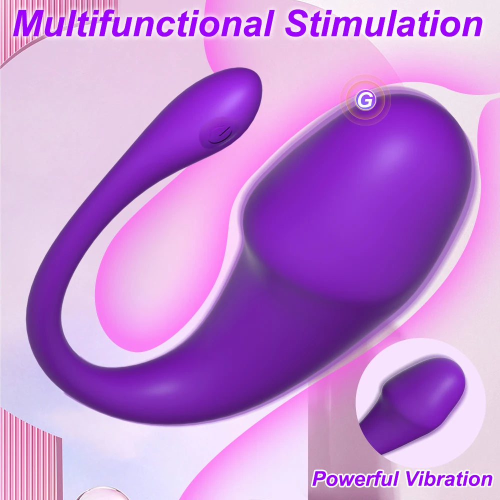 APP Wireless Bluetooth Vibrator APP Control Vibrating Love Egg Clitoris Stimulator