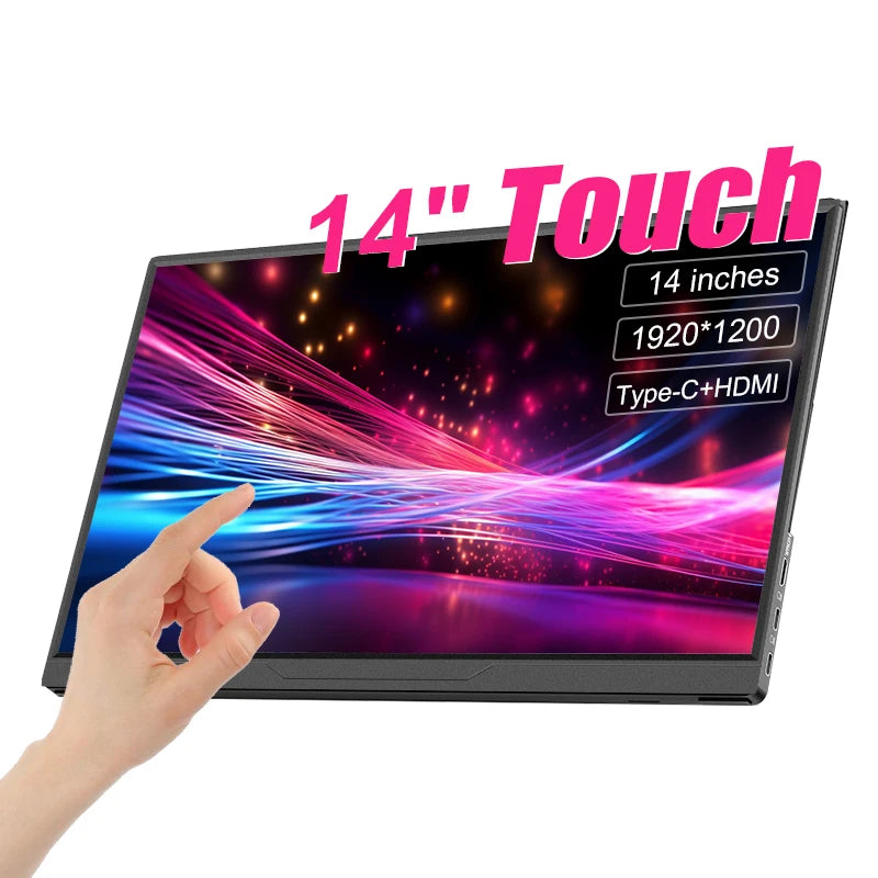 14inch Portable Monitor Touch  IPS USB-C HDMI External Second Screen