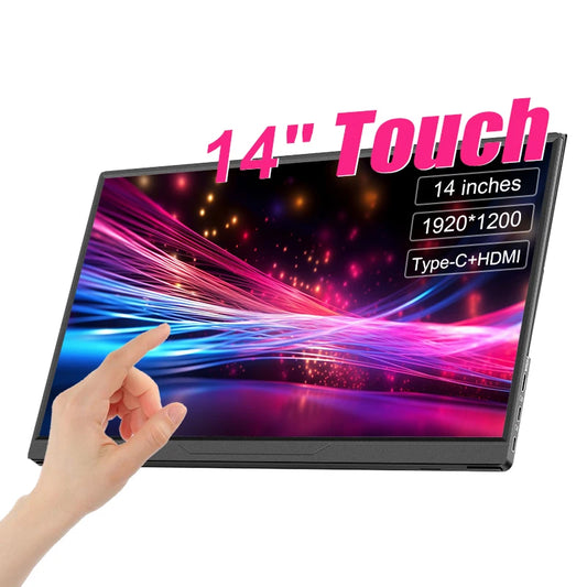 14inch Portable Monitor Touch  IPS USB-C HDMI External Second Screen