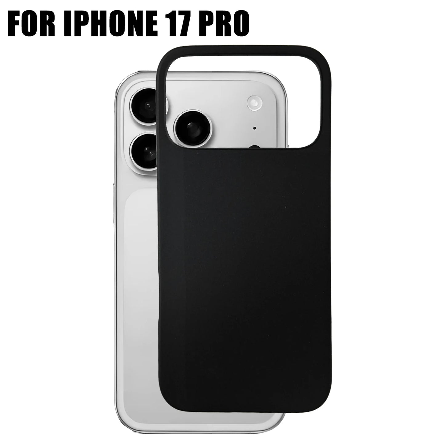 Soft TPU Matte Frosted Case For iPhone 17 17Air 17Pro Max Back Cover