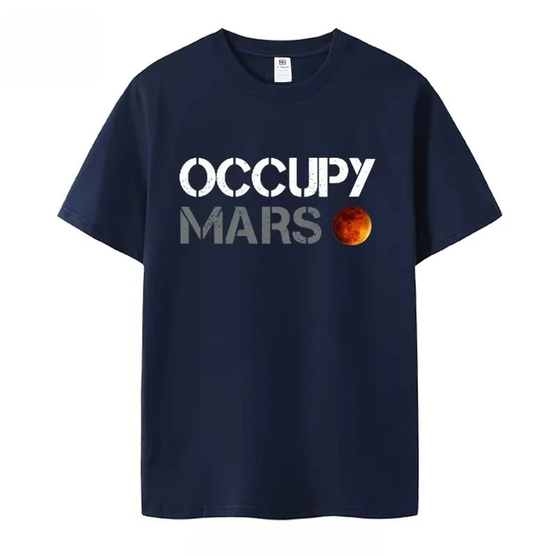 Musk T-shirt - SPACE X Short Sleeve Top Men - Space Exploration - Mars Rocket - Starship - Short Sleeve Launch Powerful Engine