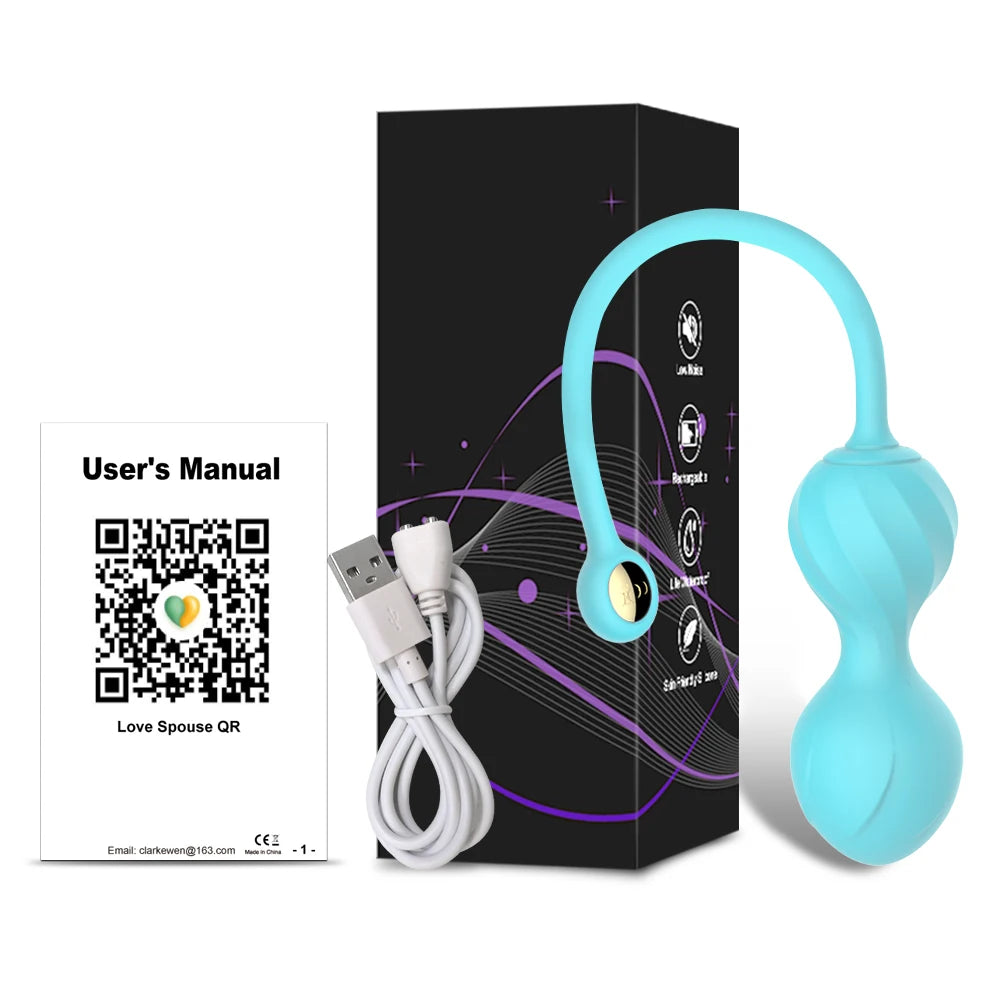 Wireless App Vagina Balls Vibrator for Women Tighten Vagina Muscle Trainer