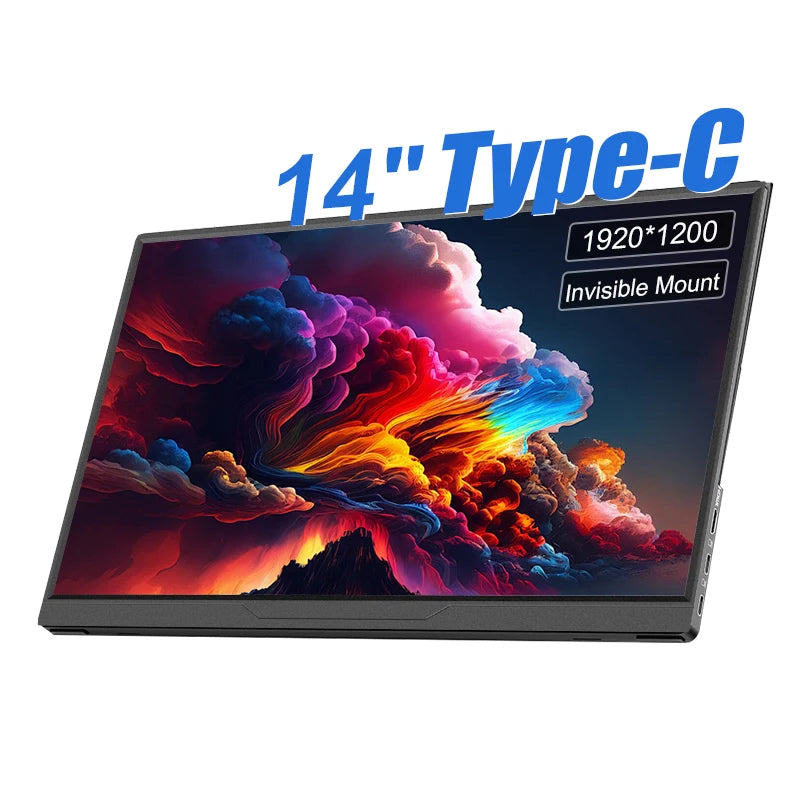 14inch Portable Monitor Touch  IPS USB-C HDMI External Second Screen