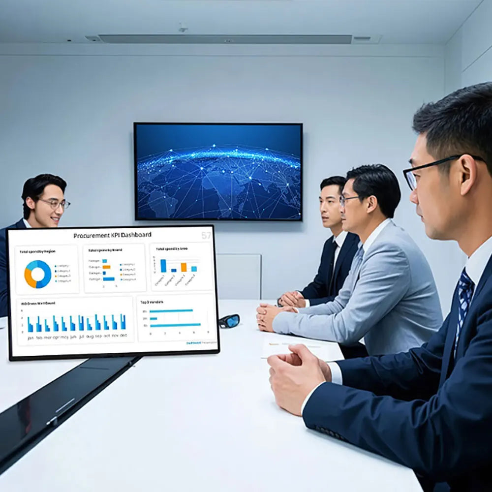 21.5” Portable Monitor 1080P 100Hz IPS Screen with Plug Stand