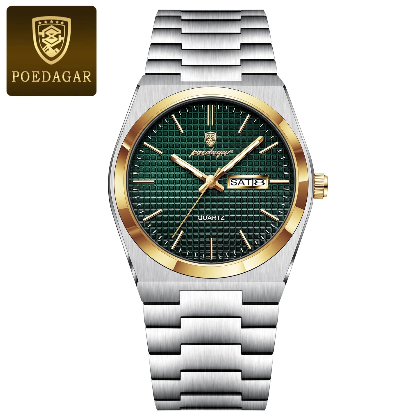 POEDAGAR Luxury Sport Man Watch Military Waterproof Luminous Date Week Men Watch