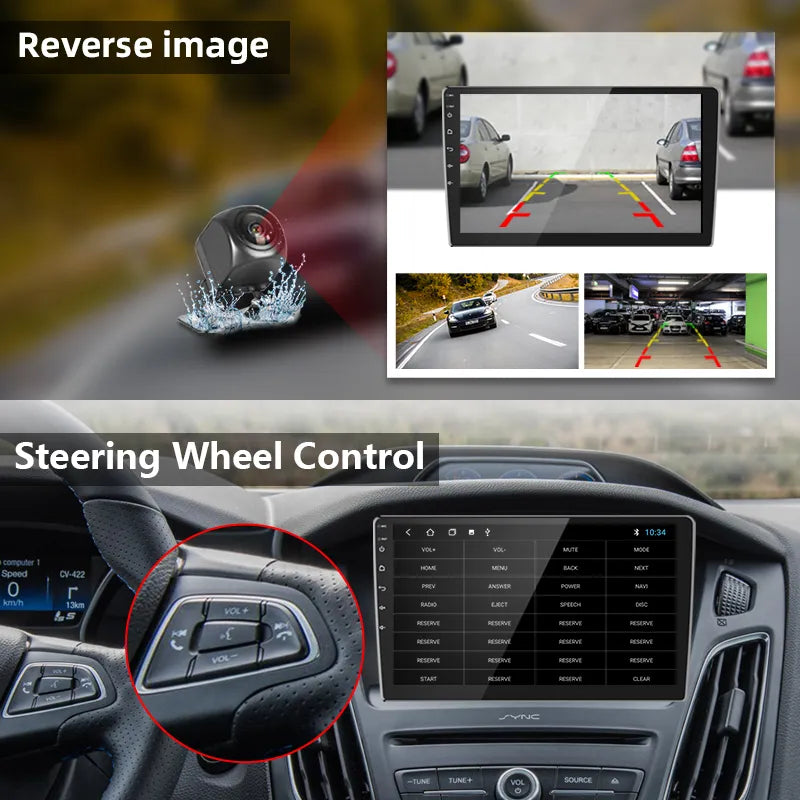 2 Din Android 11 Auto Carplay Car Radio Multimedia Player Universal Stereo for Volkswagen Nissan Hyundai Toyota Kia Suzuki Lada