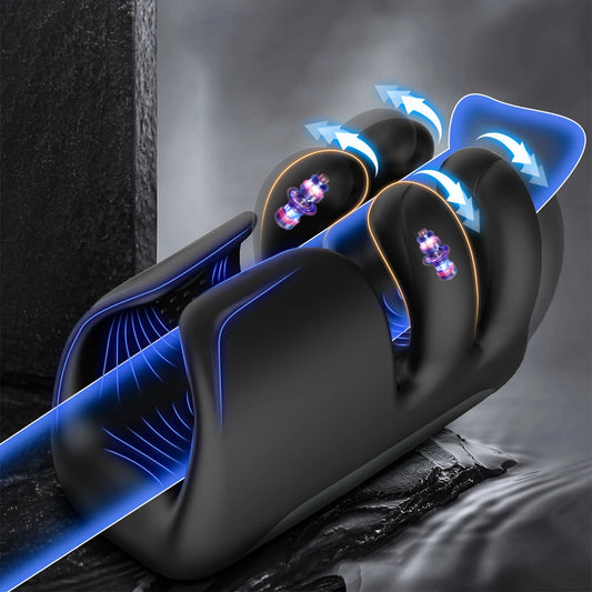 Glans Stimulation Silicone Trainer Vibrator Male Penis Delay Ejaculation Exerciser