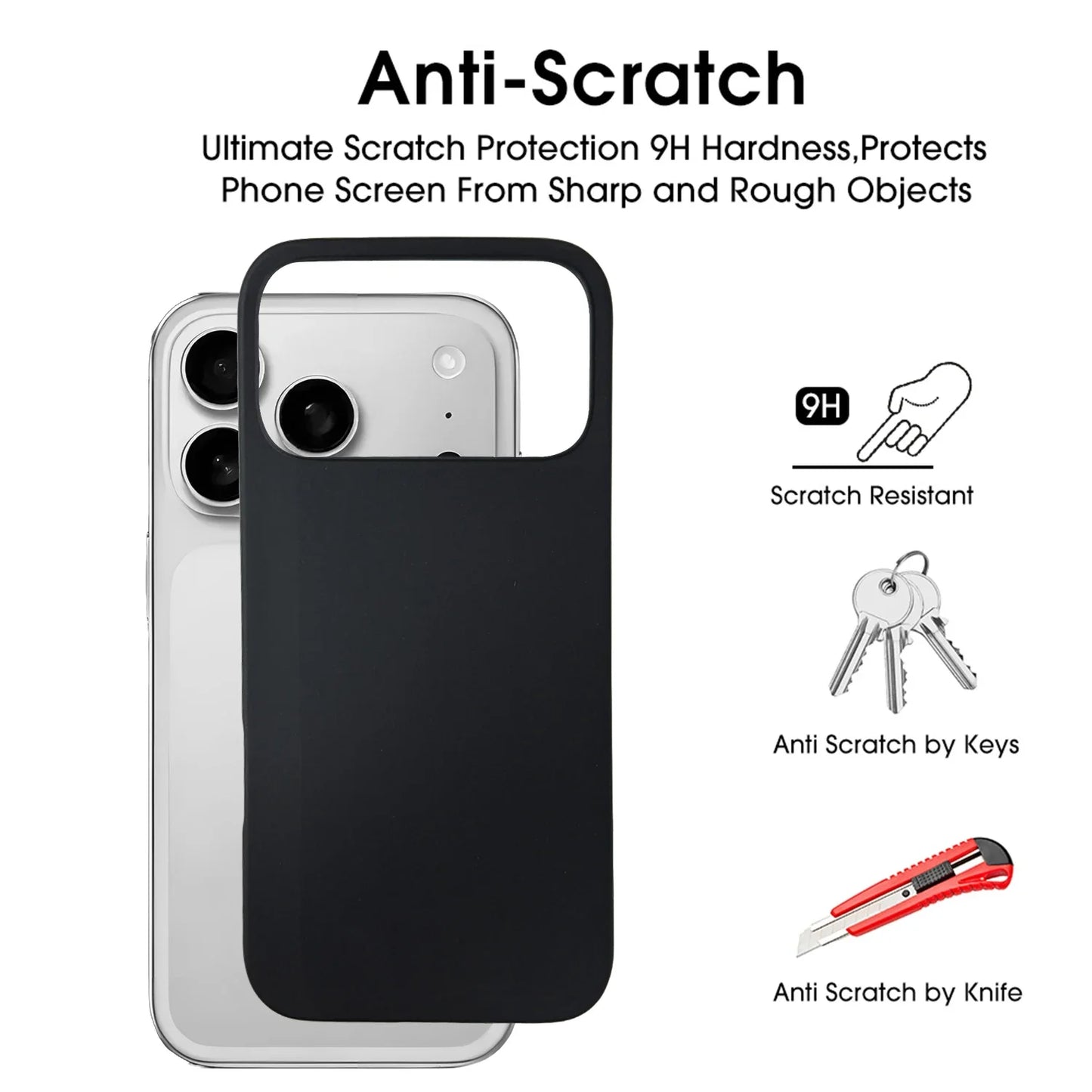 Soft TPU Matte Frosted Case For iPhone 17 17Air 17Pro Max Back Cover