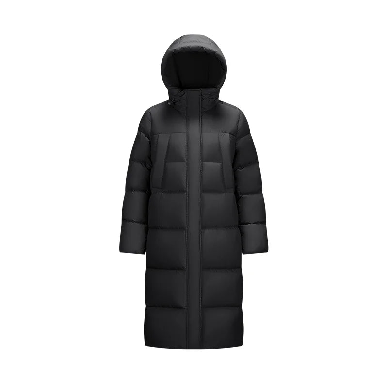 Semir  Women Long Length Waterproof Coat  Fashion Winter  Simple Down Jacket