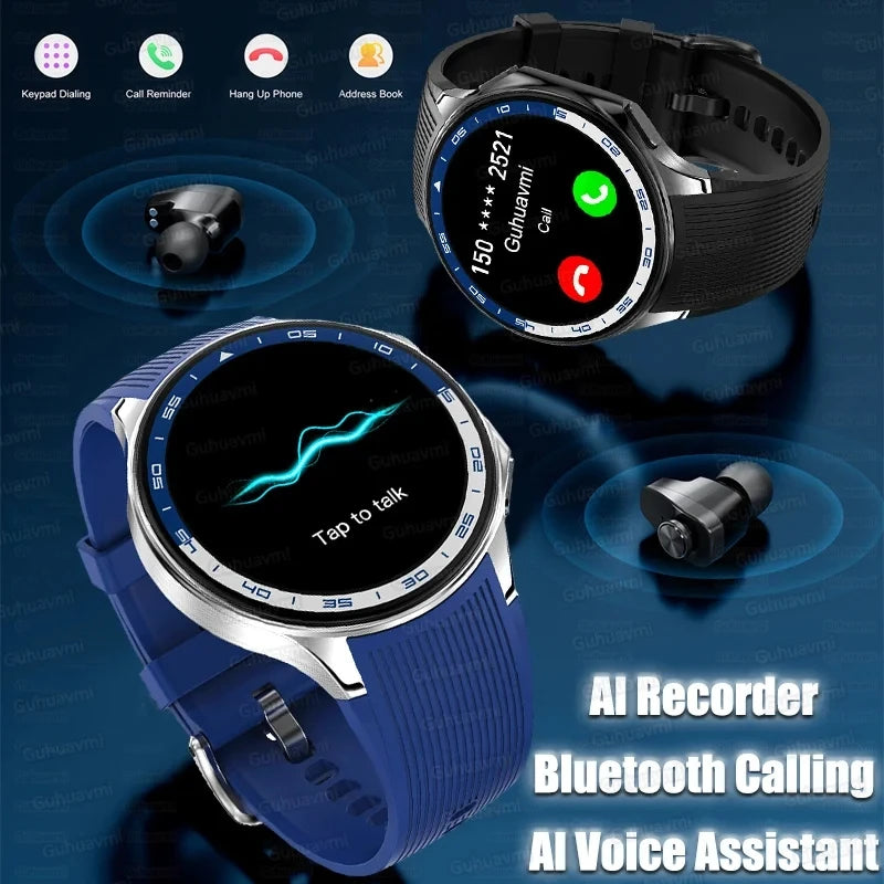 Men High-End Business  Large Memory Video playback Smartwatch