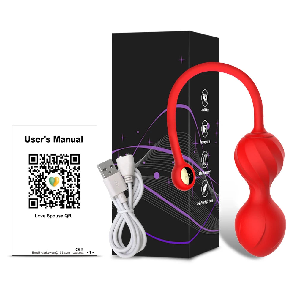 Wireless App Vagina Balls Vibrator for Women Tighten Vagina Muscle Trainer