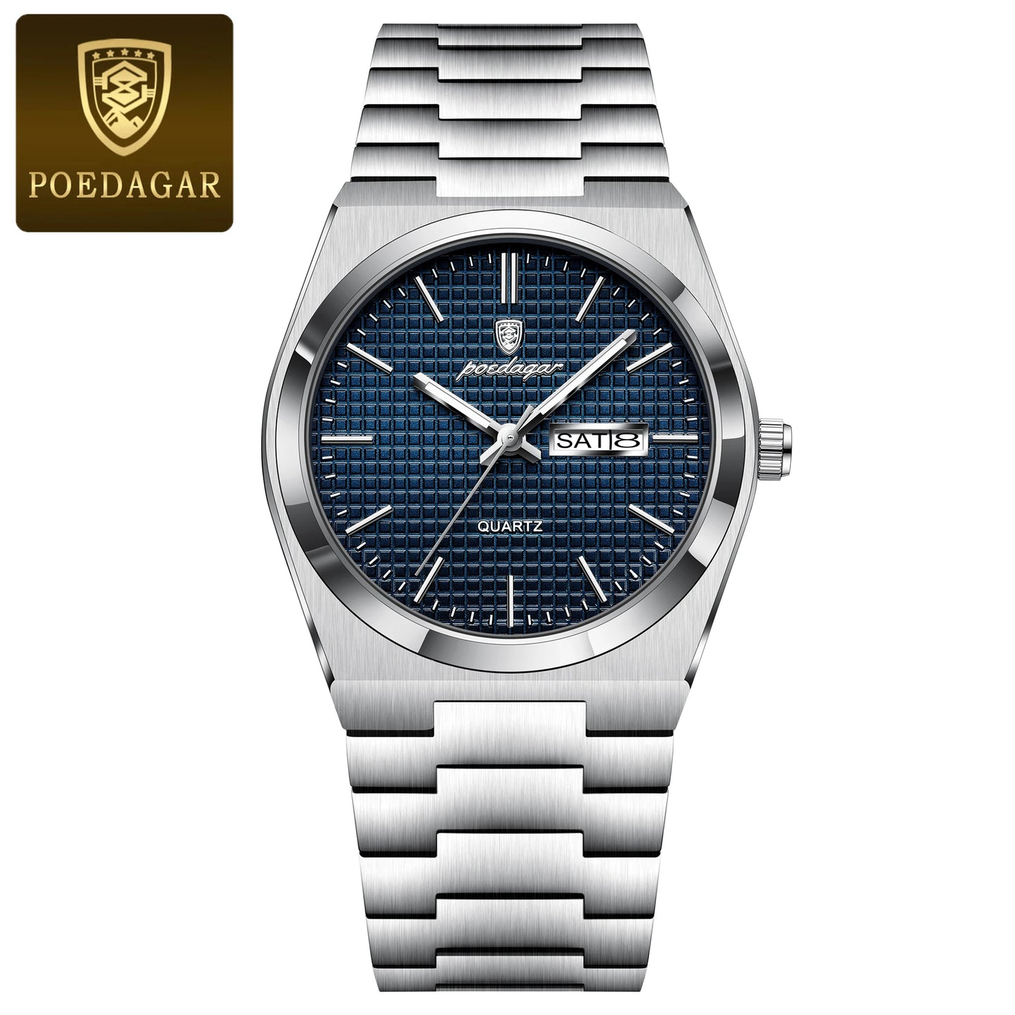 POEDAGAR Luxury Sport Man Watch Military Waterproof Luminous Date Week Men Watch