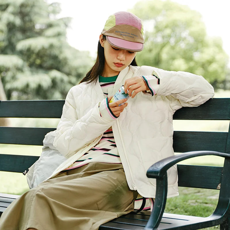 Down Jacket Women Solid Color Three-Proof Loose Casual Style New Winter Coat