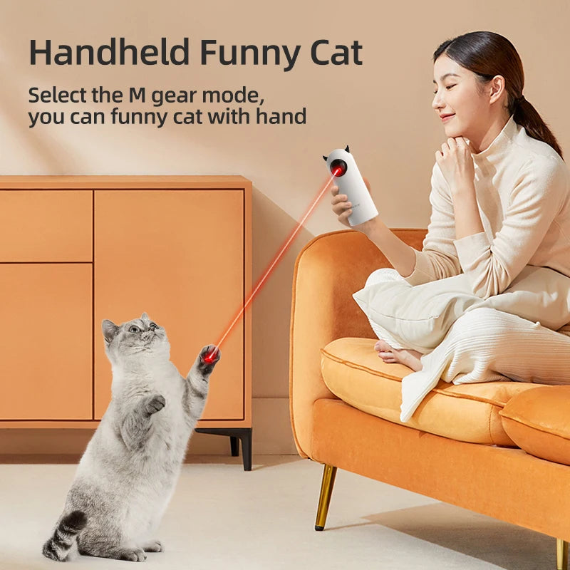 Automatic Cat Toys Interactive Smart Pet LED Laser Indoor Cat Toy