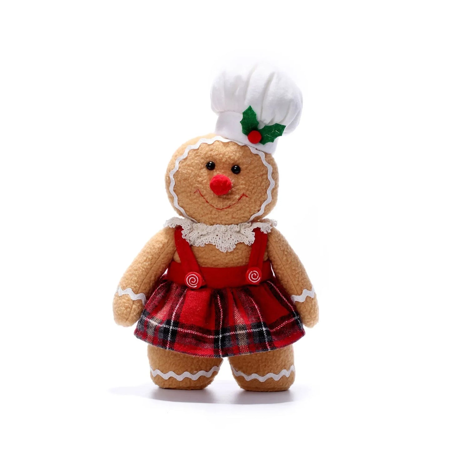 Large Gingerbread Man Doll Christmas Plush Leg Dolls Xmas Tree Ornaments