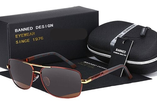 Anti glare HD Polarized Men Sunglasses Brand