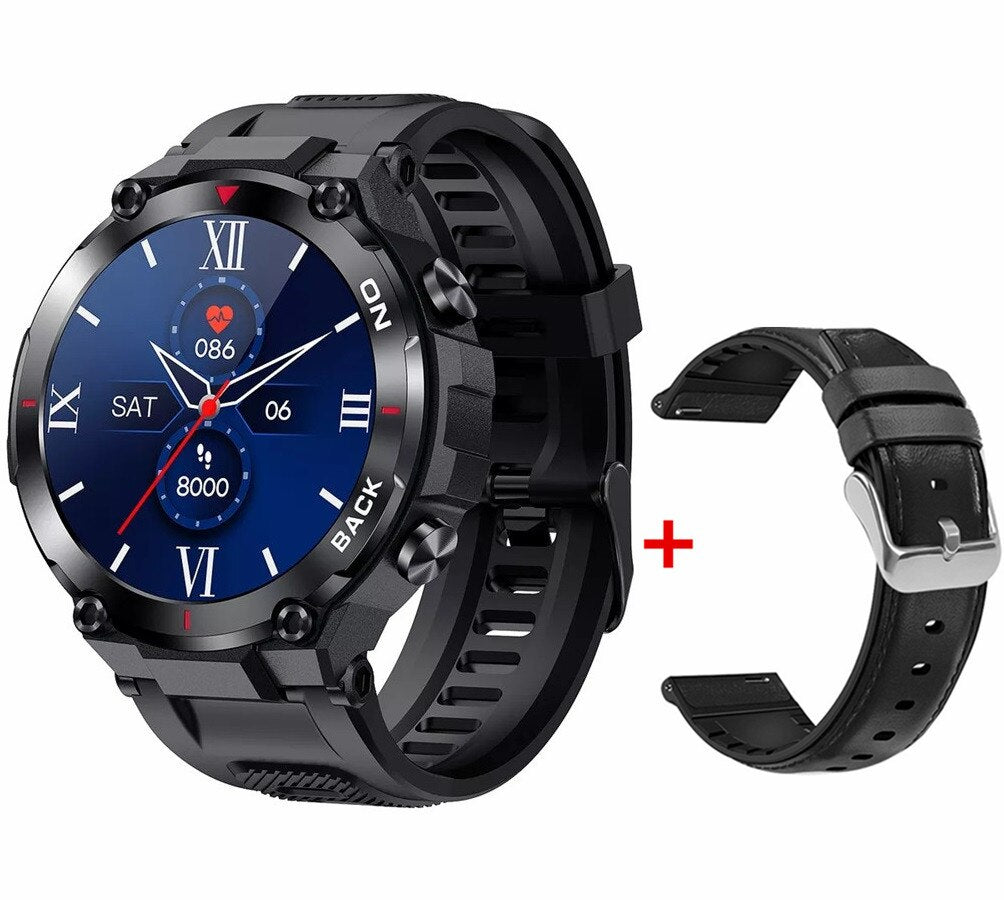 Men Smart Watch  GPS Outdoor Sport Fitness Tracker Bracelet Long Standby Smartwatch