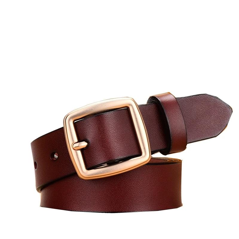 Fashion B Genuine Leather Belt For Women Female Belt Pin Buckle