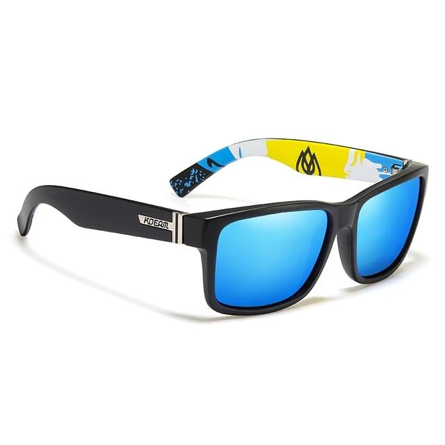 Men Women Surfing Hiking Sports Translucent Blue Polarized Sunglasses