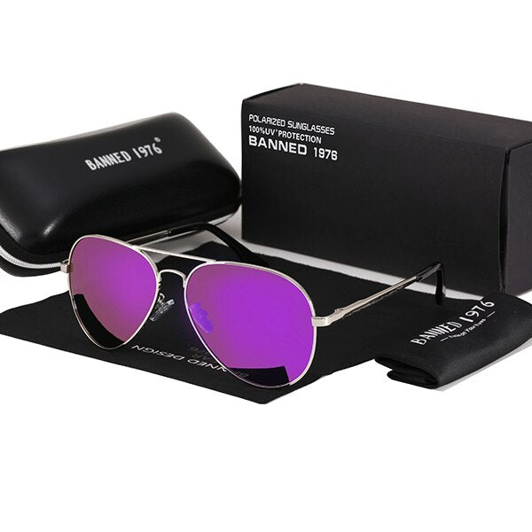 HD Polarized designer brand women men vintage classic sunglasses