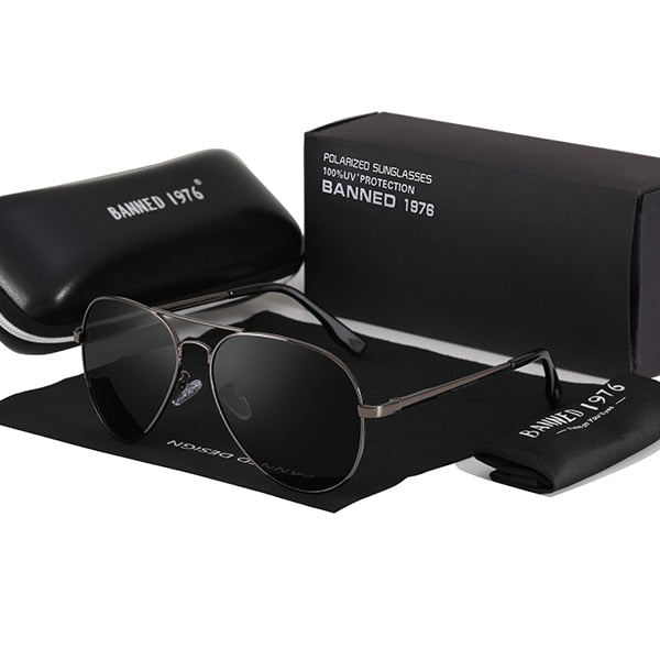 HD Polarized designer brand women men vintage classic sunglasses