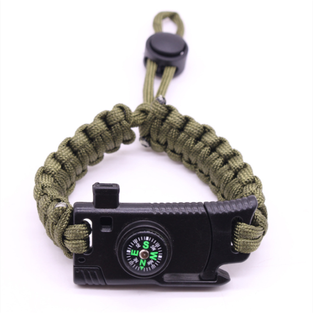 Multi-function Survival Outdoor Camping Rescue Emergency Rope Bracelet