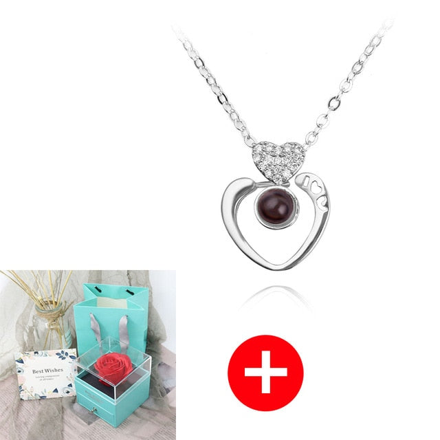 Jewelry Box Rose  Artificial Flower Birthday Girlfriend Valentines Gift