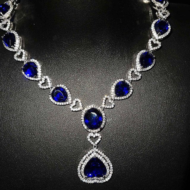 Titanic Heart of Ocean Bracelets Necklaces for Women Jewelry Sets