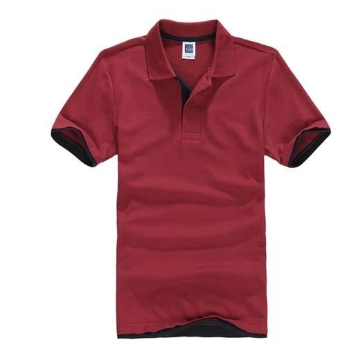 Plus Size XS-3XL Men's Polo  Cotton Short Sleeve T shirt