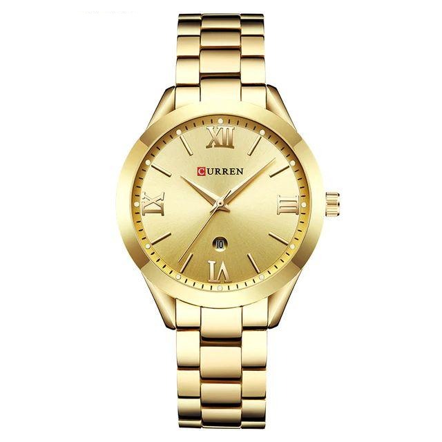 Gold Ladies Creative Steel Women's Bracelet Watch